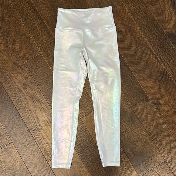 Zyia Iridescent White Unicorn Luxe Leggings - Picture 3 of 12